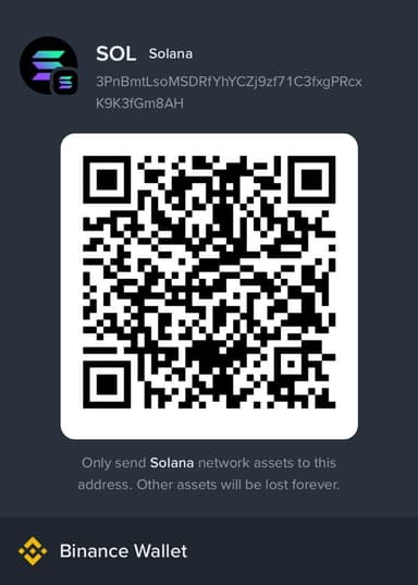 Solana Deposit QR Code